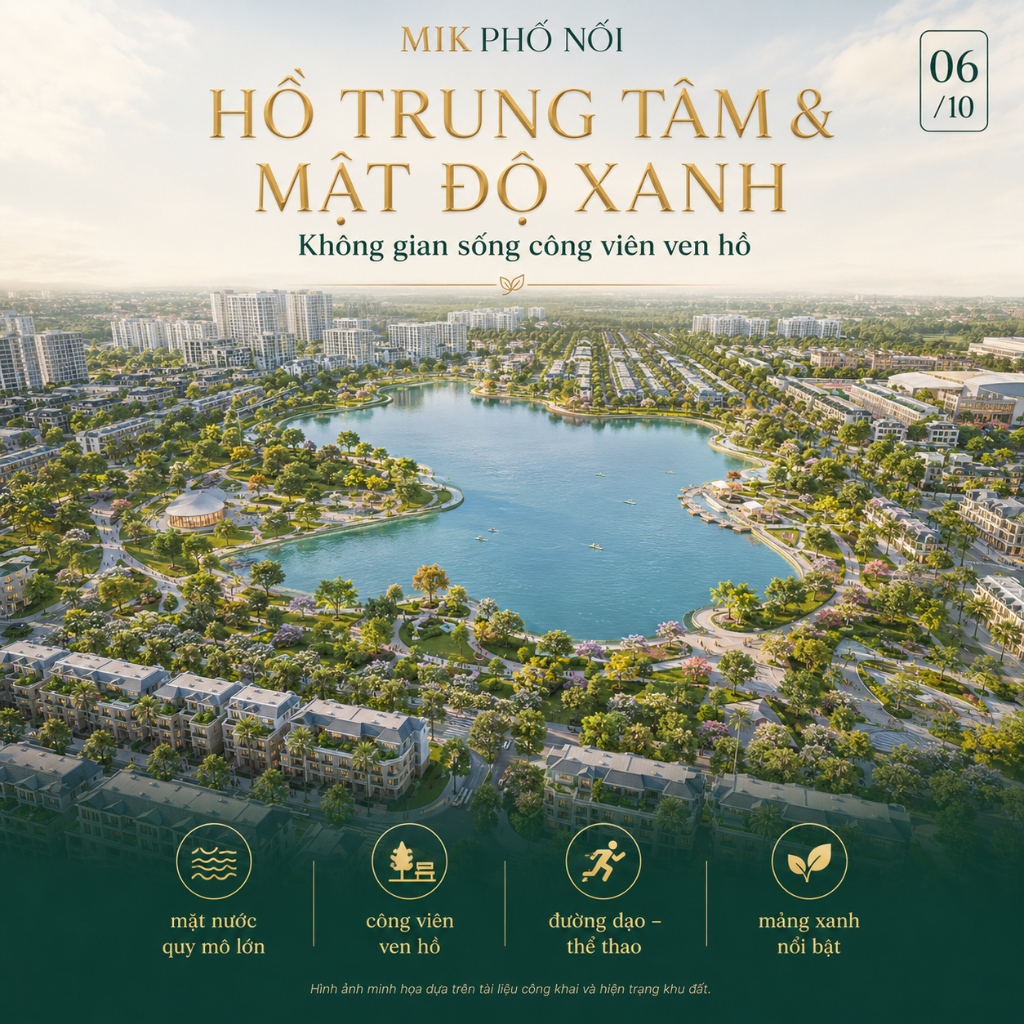 Ảnh khu vực MIK Phố Nối (Forestia Park)